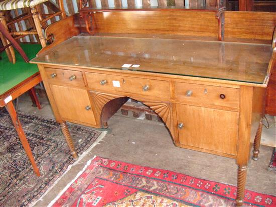 Regency mahogany sideboard